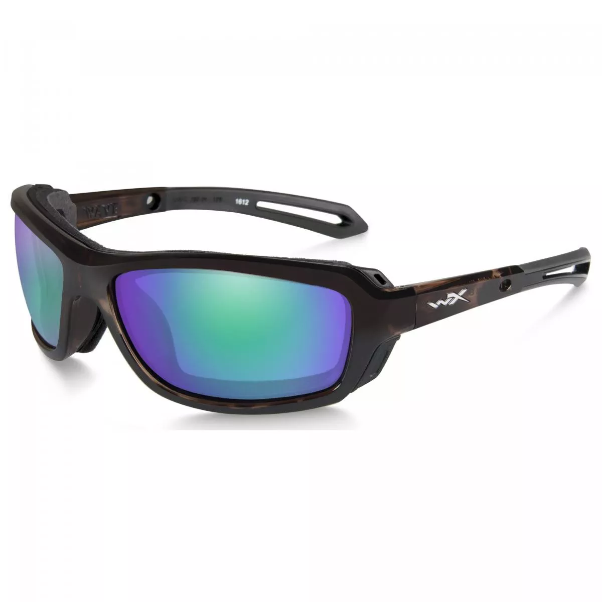 Wiley X Wave Emerald Mirror Lens Gloss Demi