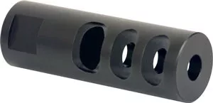 Yhm Low Profile Muzzle Brake - 5.56mm For 1/2x28 Threads