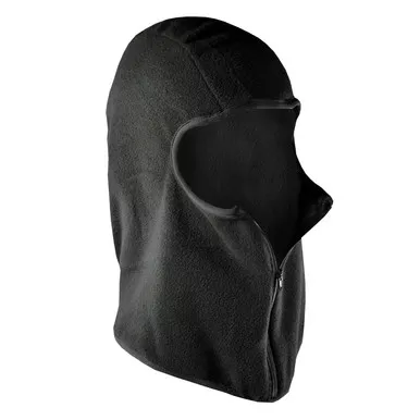 ZANheadgear Balaclava Microfleece with Zipper Black