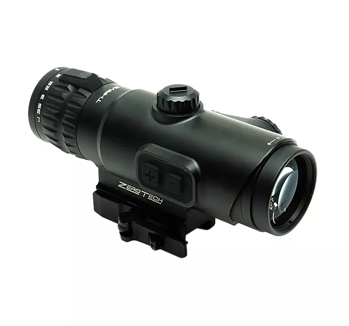 Zero Tech Optics THDP1424 Thrive HD Black 1-4x24mm Variable Prism, Illuminated Green/Red RAP-R Reticle
