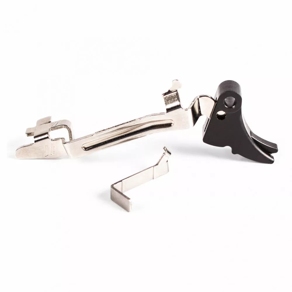 ZEV Fulcrum Adjustable Trigger Bar Gen1-3 Large Black/Black