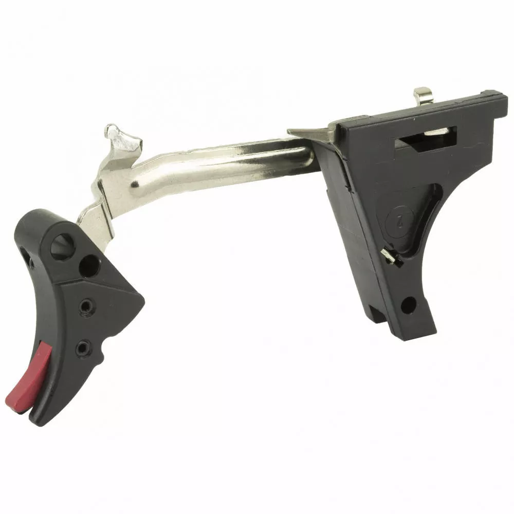ZEV Fulcrum Adjustable Trigger Drop 10mm Black/Red