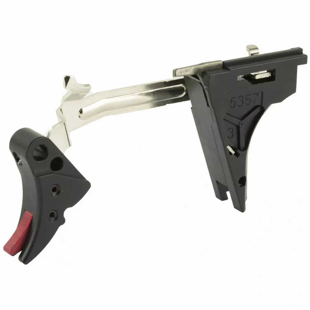 ZEV Fulcrum Adjustable Trigger Ultimate Gen4 .40 Black/Red