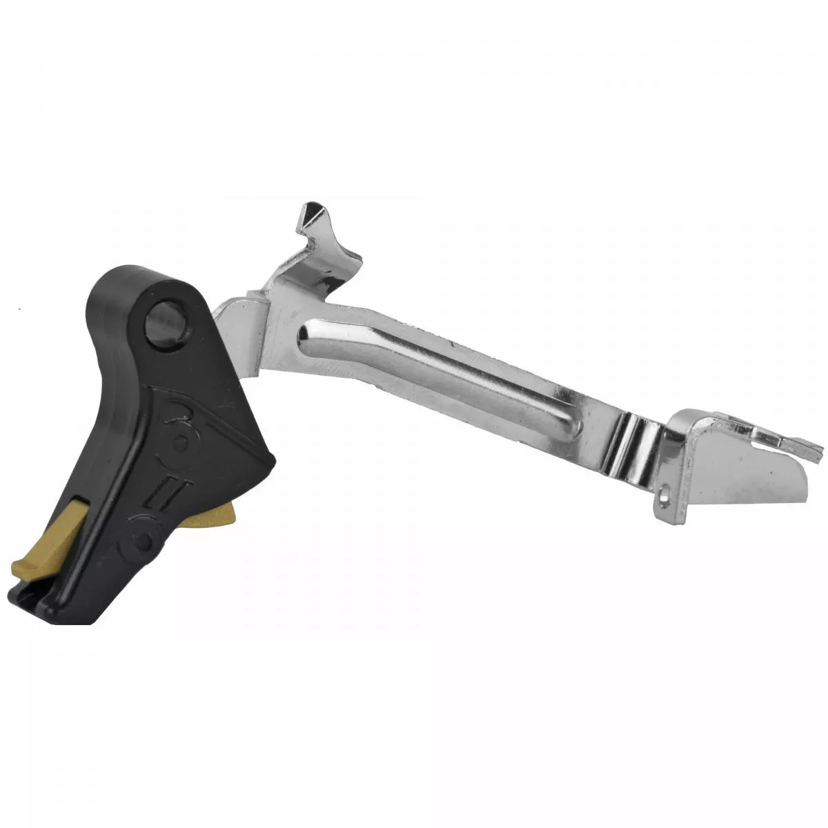 ZEV PRO Flat Trigger Bar Kit Small Black w/Gold