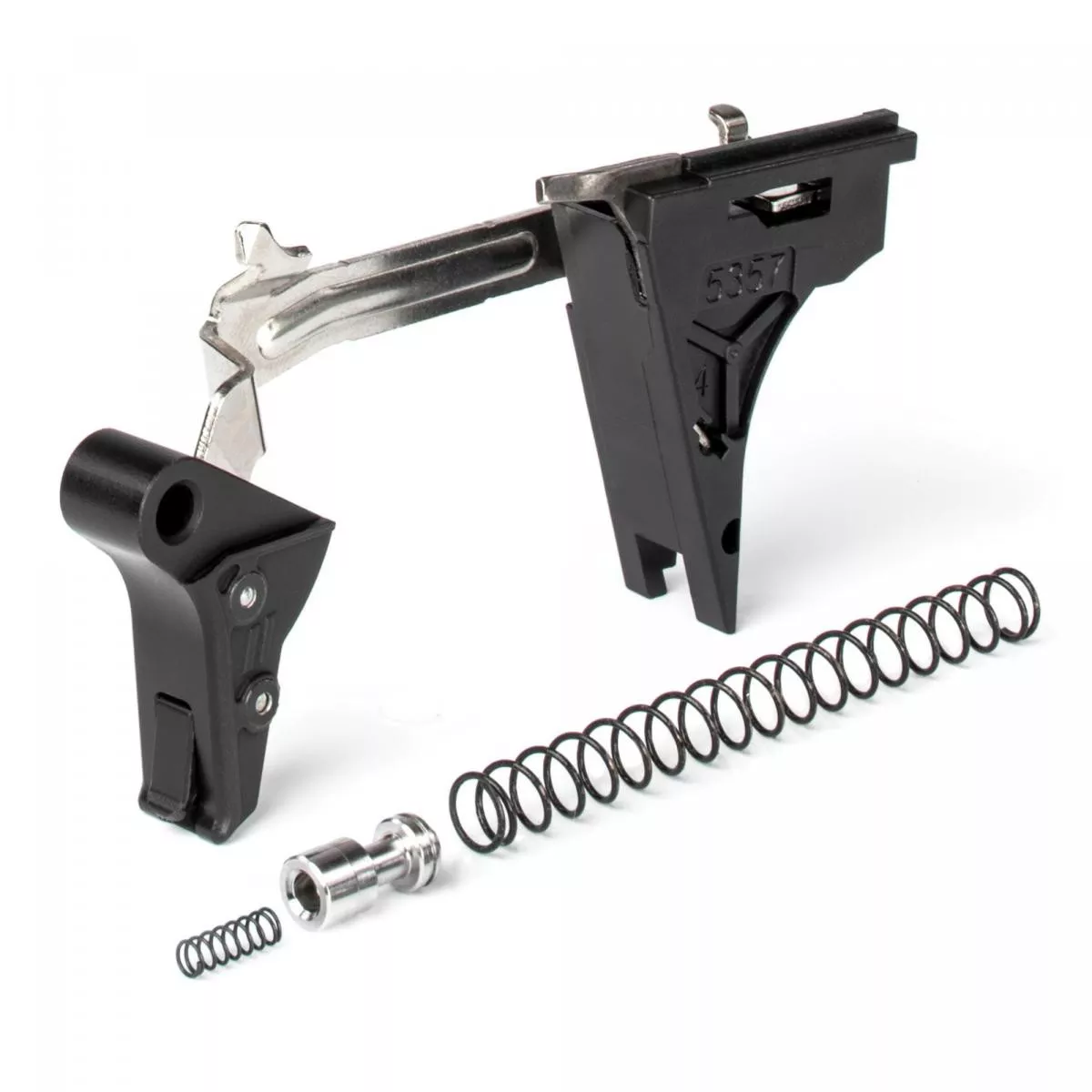 ZEV PRO Flat Trigger Drop for Glock 9mm Gen 4 Black